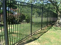 <b>Alumi-Guard Ascot 3 Rail Flat Top Aluminum Fence</b>